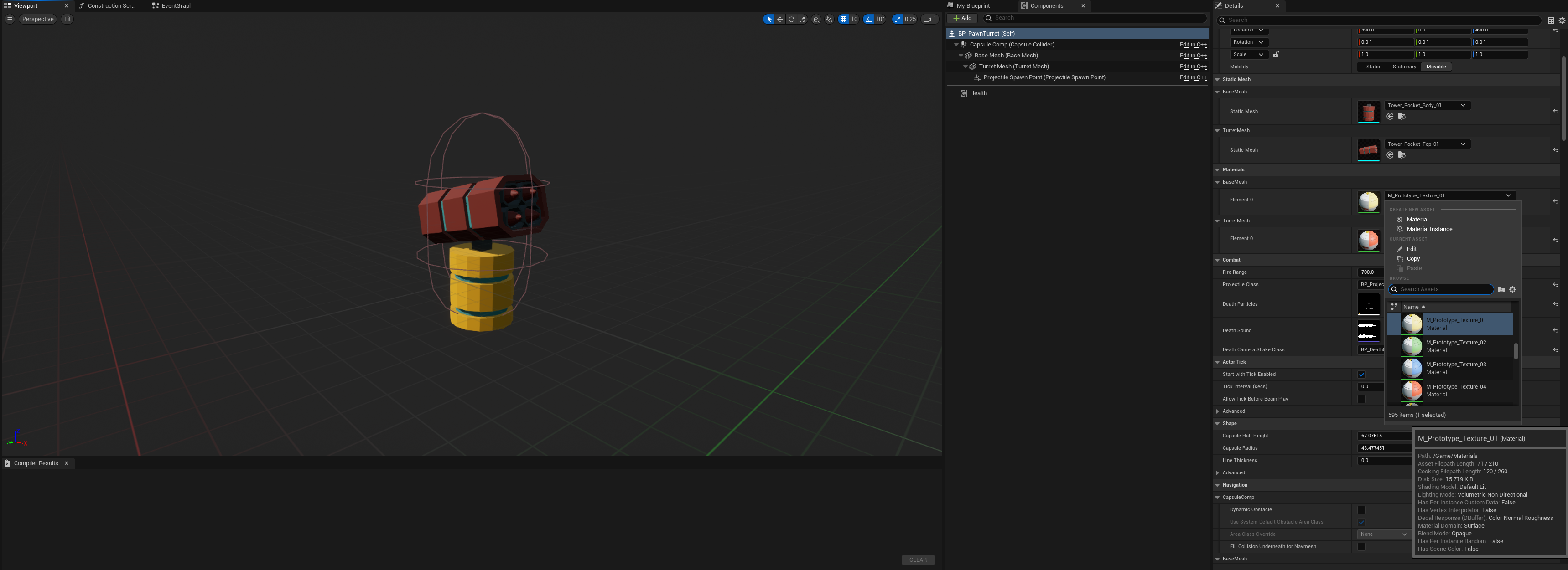 Image of Tower Buster - Prototype Materials