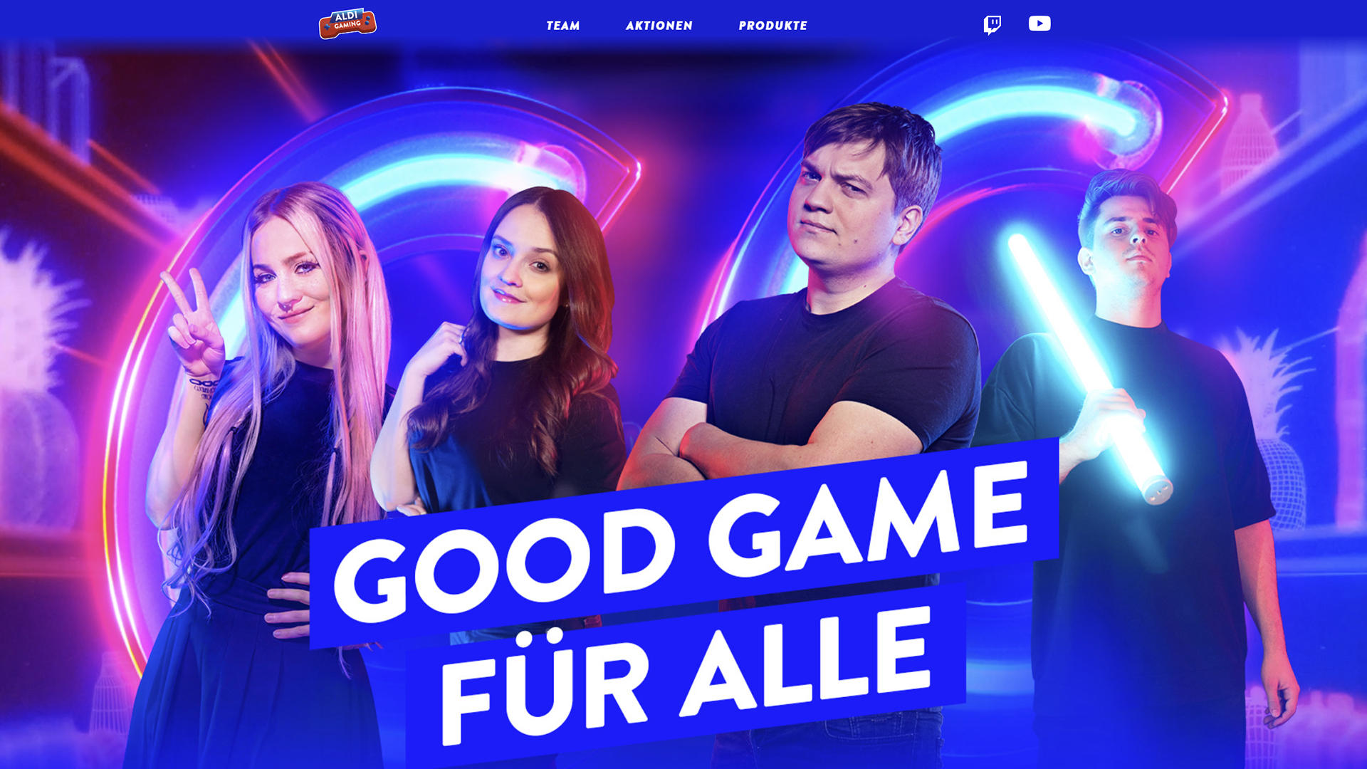 ALDI Gaming Website